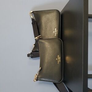 ♠️Duet Saffiano Leather Small Crossbody With Interchangeable Bags♠️ 2 For 1